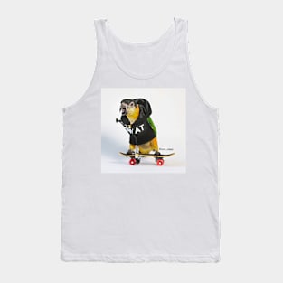 Crazy Skater Birb Tank Top